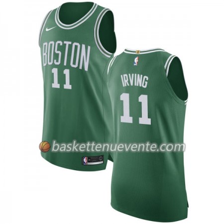 Maillot Basket Boston Celtics Kyrie Irving 11 Nike 2017-18 Vert Swingman - Homme